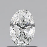 Oval cut natural diamond with brilliant facets, ideal for engagement rings and fine jewelry settings