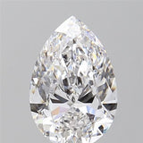 Pear 1.52ct D VS2
