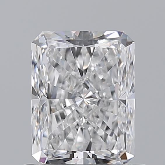 Radiant cut diamond with brilliant facets, showcasing clarity and sparkle for engagement rings or fine jewelry.