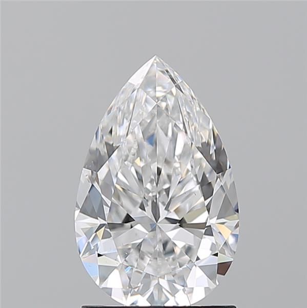 Pear 1.52ct D VS2