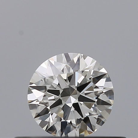 Round brilliant cut diamond with exceptional sparkle and precision facets