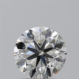 Round brilliant cut diamond with certified clarity and sparkle, ideal for engagement rings or fine jewelry settings.