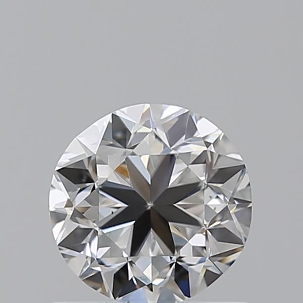 Round brilliant cut natural diamond with certified clarity and sparkle, ideal for engagement rings