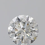 Round brilliant cut natural diamond with exceptional sparkle and certified clarity