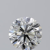 Round brilliant cut natural diamond with exceptional sparkle and clarity, ideal for engagement rings