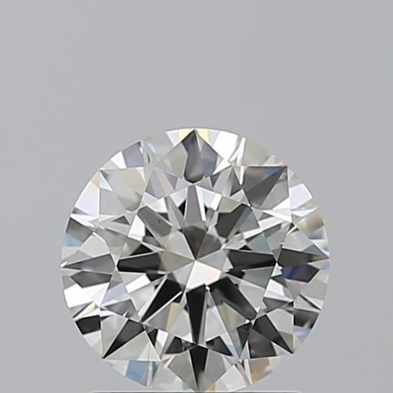 Round brilliant cut diamond with exceptional sparkle and clarity, ideal for engagement rings or custom jewelry
