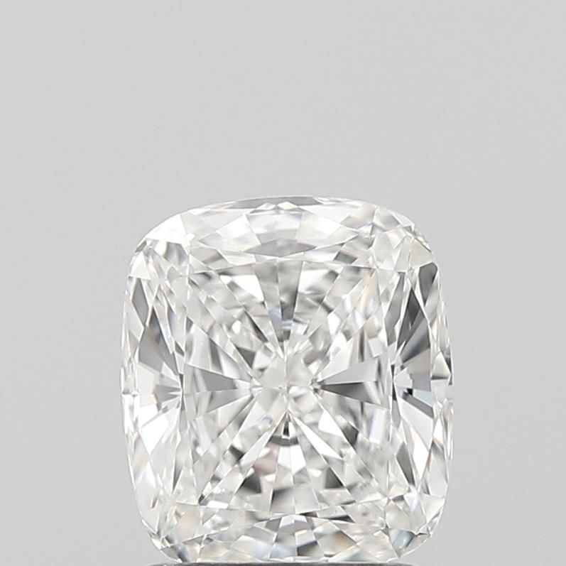 Sparkling cushion cut diamond with brilliant facets, ideal for engagement rings and fine jewelry