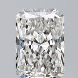 Radiant cut diamond with brilliant facets, ideal for engagement rings and fine jewelry