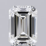 Emerald cut diamond with brilliant facets, showcasing clarity and sparkle for engagement rings or fine jewelry