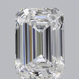 Radiant cut diamond with brilliant facets, showcasing clarity and sparkle for engagement rings or fine jewelry.