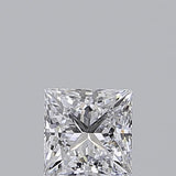 Sparkling princess cut diamond with brilliant facets, ideal for engagement rings and fine jewelry
