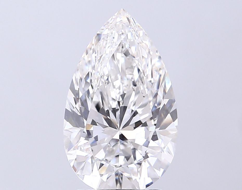 Pear 3.50ct F VS2