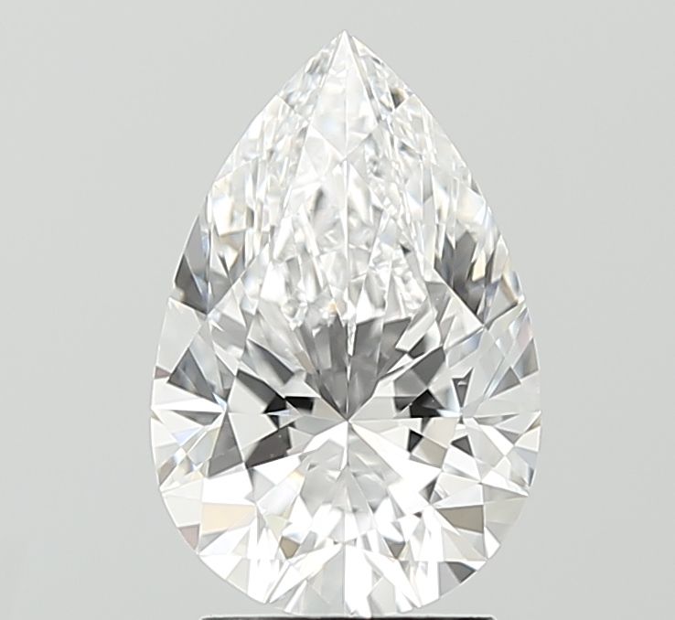 Pear 2.04ct D VS1