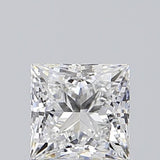 Sparkling princess cut diamond with brilliant facets, ideal for engagement rings and fine jewelry