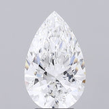 Pear 3.72ct E VS1