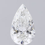 Pear 3.61ct F VVS2