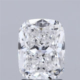 Radiant cut diamond with brilliant facets, showcasing clarity and sparkle for engagement rings or fine jewelry.