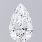 Pear 3.70ct E VS1