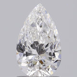 Pear 0.97ct D VVS2