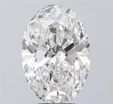 Oval 5.01ct G VVS2