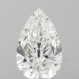 Pear 5.00ct F VVS2