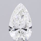 Pear 4.08ct F VVS2