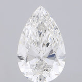 Pear 4.05ct F VVS2
