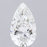 Pear 5.00ct F VVS2