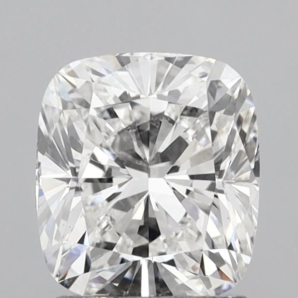 Brilliant cushion cut diamond with exceptional sparkle and clarity, ideal for engagement rings or fine jewelry.