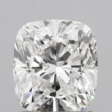 Brilliant cushion cut diamond with exceptional sparkle and clarity, ideal for engagement rings or fine jewelry.
