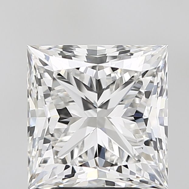 Sparkling princess cut diamond with brilliant facets, ideal for engagement rings and fine jewelry