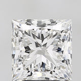 Sparkling princess cut diamond with brilliant facets, ideal for engagement rings and fine jewelry