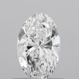 Oval 0.54ct D VS1