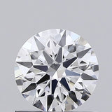 Round brilliant cut natural diamond with exceptional sparkle and clarity