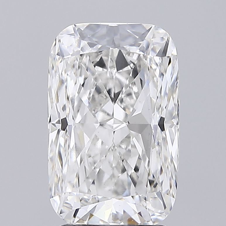 Radiant cut diamond with brilliant facets, showcasing clarity and sparkle for engagement rings or fine jewelry.
