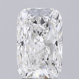 Radiant cut diamond with brilliant facets, showcasing clarity and sparkle for engagement rings or fine jewelry.