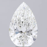 Pear 5.05ct F VVS2
