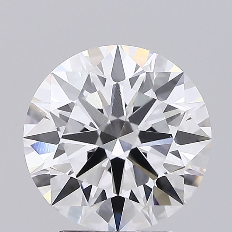 Round brilliant cut diamond with exceptional sparkle and precision facets, ideal for engagement rings and fine jewelry.