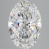 Oval 4.50ct D VS2
