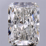 Radiant cut diamond with brilliant facets, showcasing clarity and sparkle for engagement rings or fine jewelry.