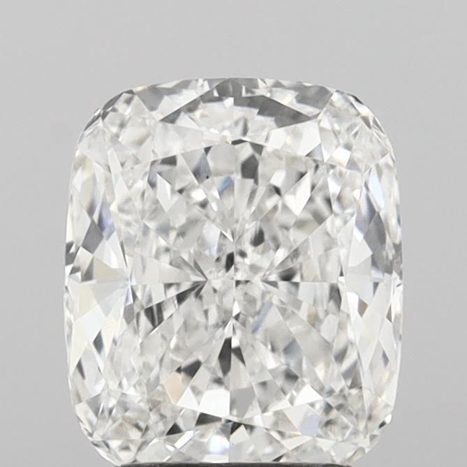 Radiant cut diamond with brilliant facets, natural or lab-grown, certified quality