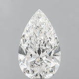 Pear 5.01ct F VVS2