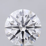 Brilliant cut natural diamond with exceptional sparkle and certified clarity