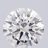 Round brilliant cut natural diamond with exceptional sparkle and certified clarity