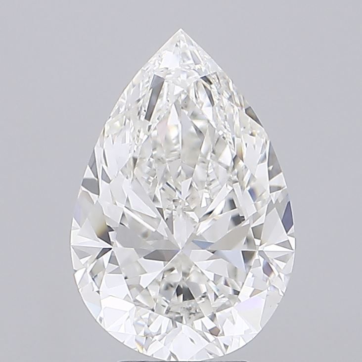 Pear 5.02ct F VVS2
