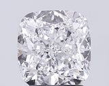 Brilliant cushion-cut diamond with exceptional sparkle and clarity, ideal for engagement rings or fine jewelry.