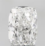 Radiant cut diamond with brilliant facets, showcasing clarity and sparkle for engagement rings or fine jewelry.