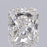 Radiant cut diamond with brilliant facets, natural or lab-grown, certified for quality and sparkle