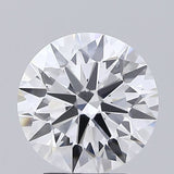 Brilliant cut diamond with precise facets, showcasing sparkle and clarity for engagement rings or fine jewelry.