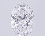 Oval 5.00ct G VVS2